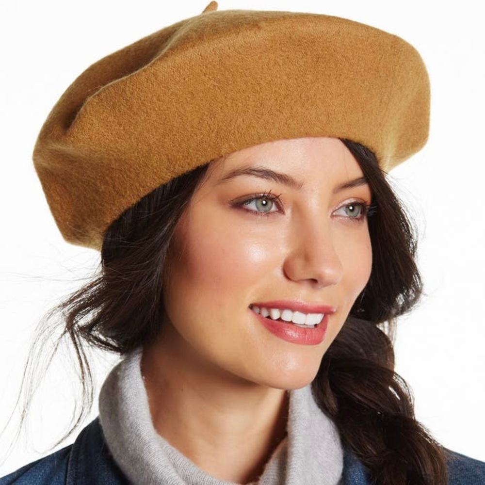 NWOT Wool-blend Parisian Beret
